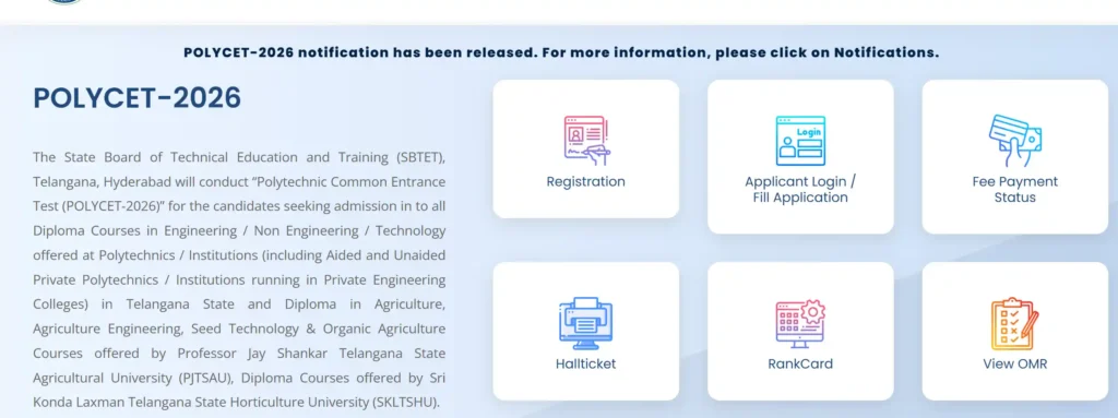 How to Apply for TS POLYCET 2026